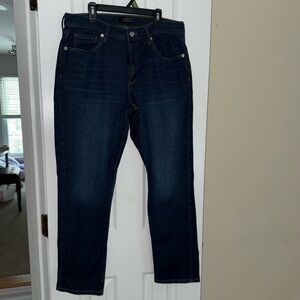 Banana Republic Women's Dark Blue Girlfriend Jeans
